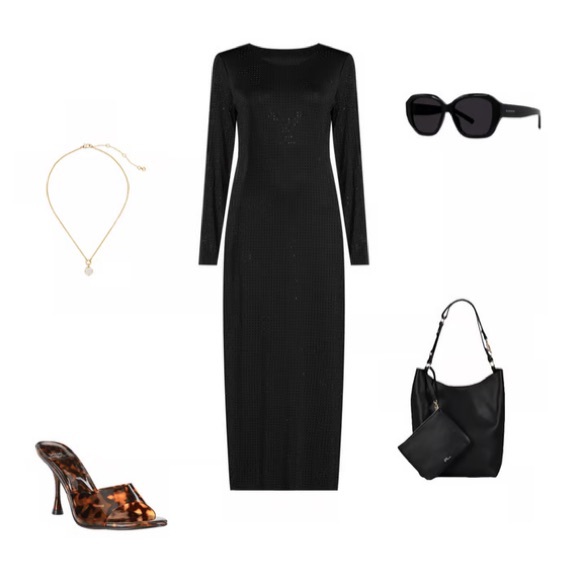 Tommy Bahama Maxi Dress - Sz L - Picture 5 of 10